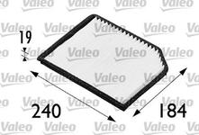 Filtre, air de l'habitacle VALEO ESSENTIAL
