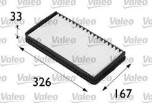 Filtre, air de l'habitacle VALEO ESSENTIAL