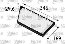 Filtre, air de l'habitacle VALEO ESSENTIAL