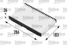 Filtre, air de l'habitacle VALEO ESSENTIAL