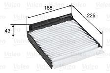 Filtre, air de l'habitacle VALEO ESSENTIAL