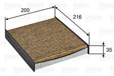 Filtre, air de l'habitacle VALEO PROTECT MAX