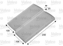Filtre, air de l'habitacle VALEO ESSENTIAL