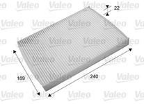 Filtre, air de l'habitacle VALEO ESSENTIAL