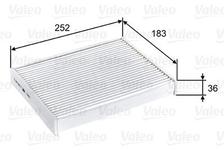 Filtre, air de l'habitacle VALEO ESSENTIAL