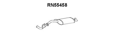Silencieux arriere
