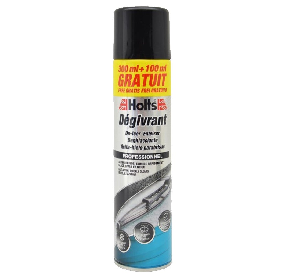 HOLTS - Dégivrant pare-brise (-25°c) - 400ml (300 + 100 ml gratuits) -
