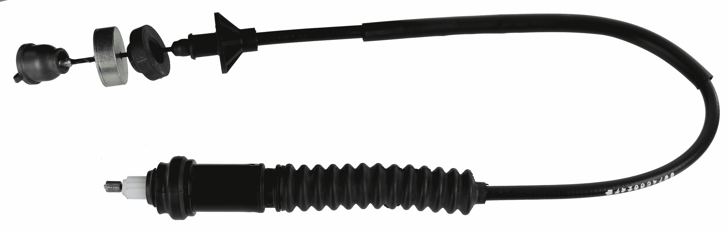 Tirette à câble, commande d'embrayage