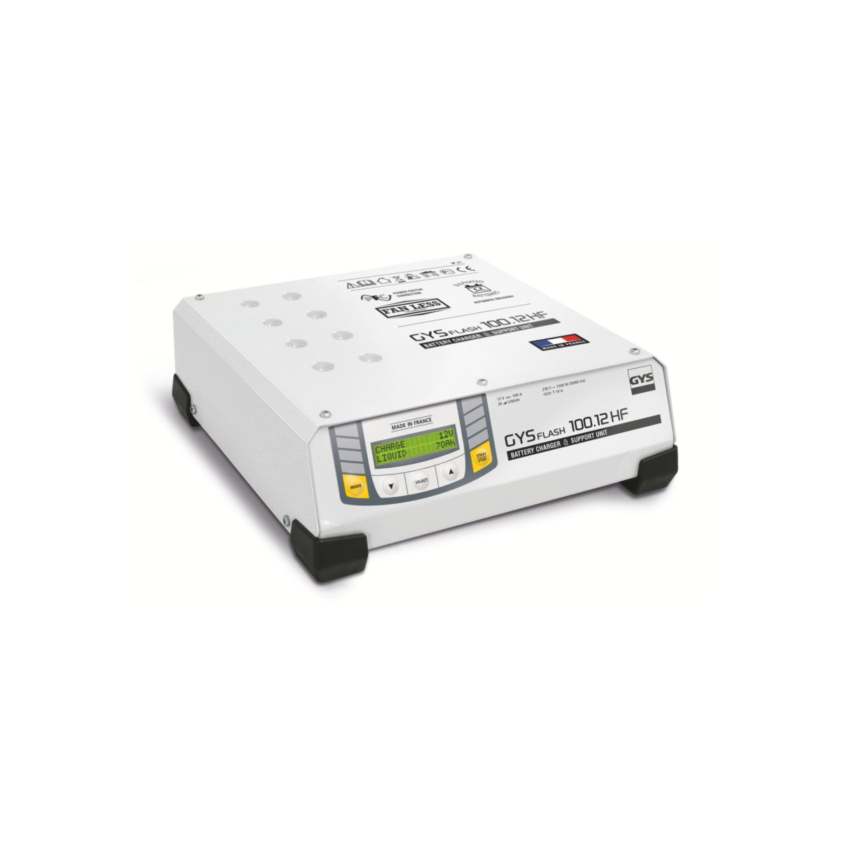 GYS - Chargeur - inverter de batterie flash 100-12 HF -