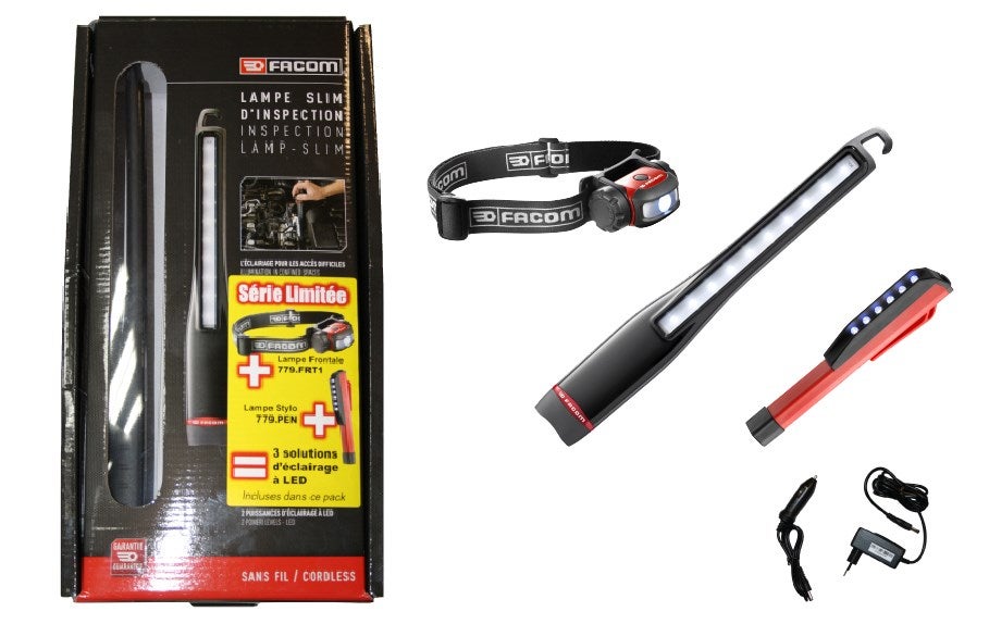 FACOM - Pack 3 solutions d'éclairage à Leds -