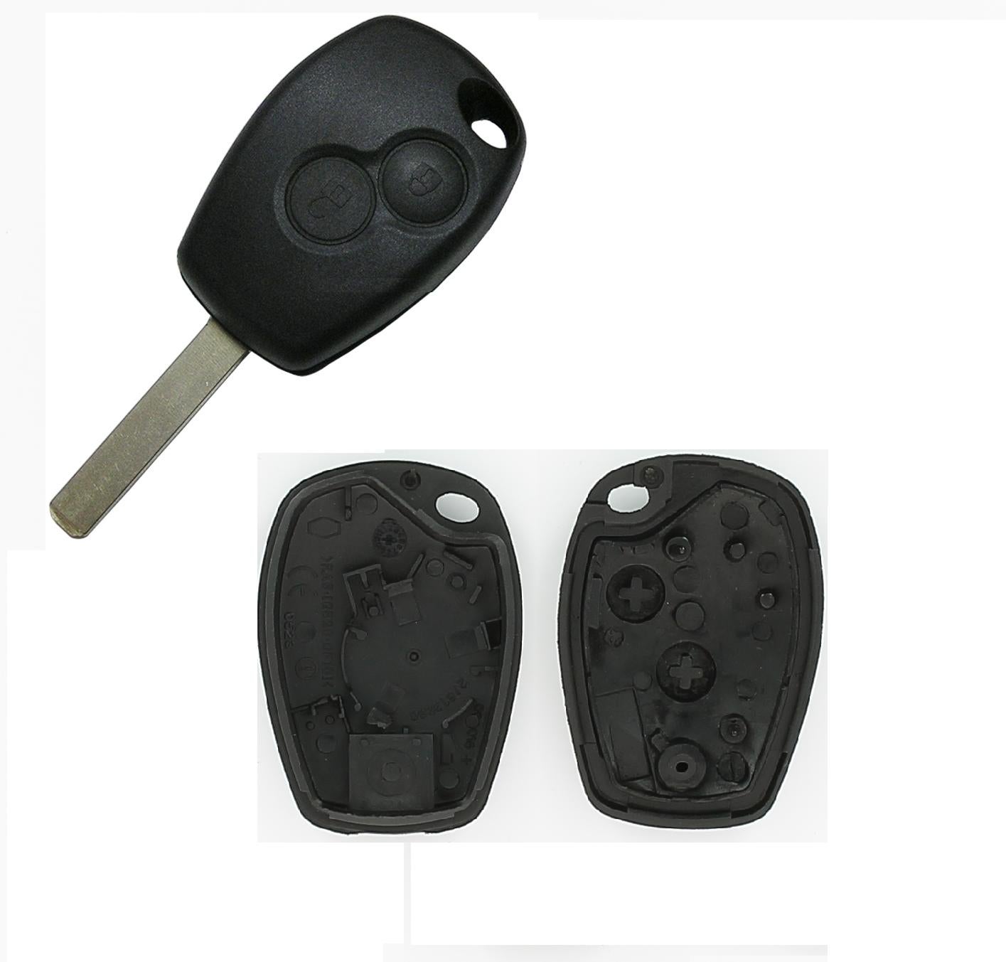Coque de clé adaptable Renault Laguna, Renault Clio