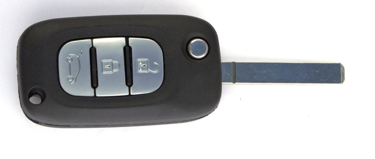 Coque de clé adaptable Renault kangoo, Renault Modus ou Renault Trafic Klemax référence: