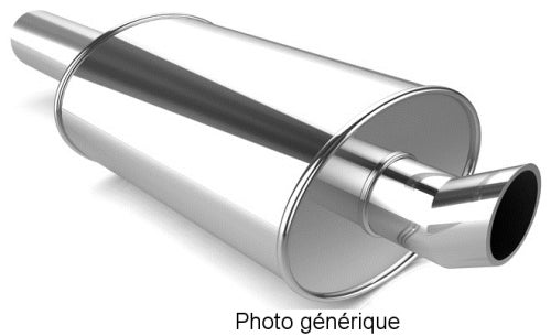 Silencieux arrière