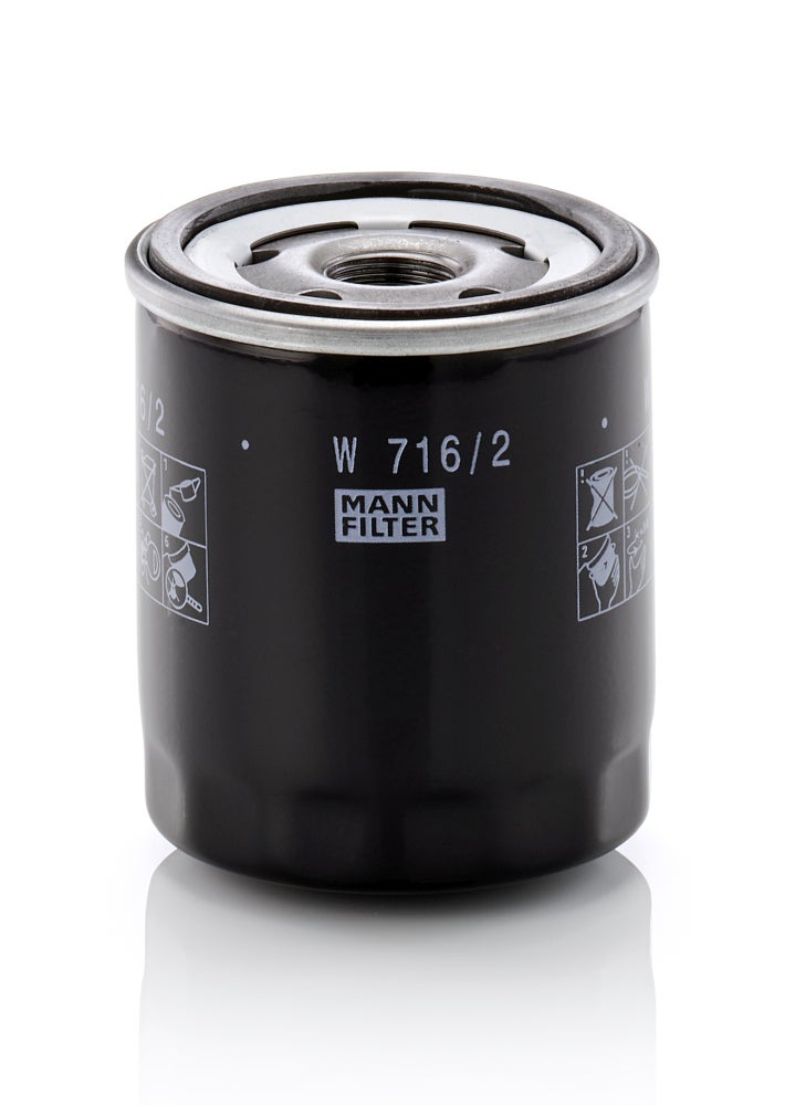 Filtre à huile MANN-FILTER W 716/2