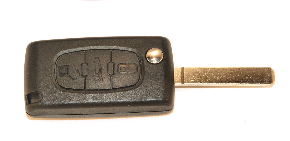 Coque de clé adaptable pour Peugeot 107, Peugeot 207, Peugeot 307, Peugeot 308 Klemax référence: