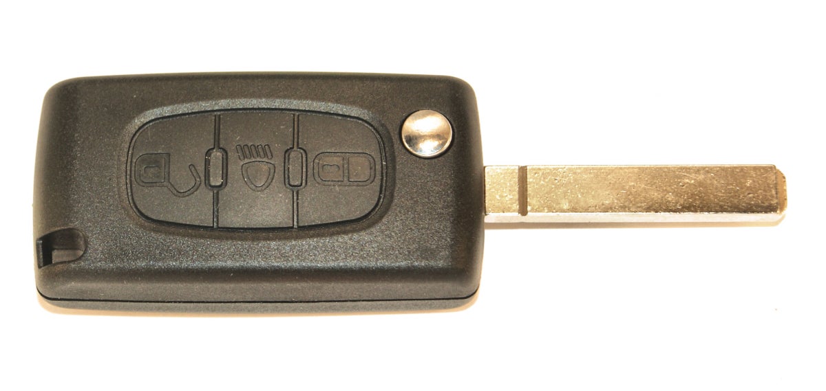 Coque de clé adaptable pour Peugeot 107, Peugeot 207, Peugeot 308, Peugeot 407 Klemax référence: