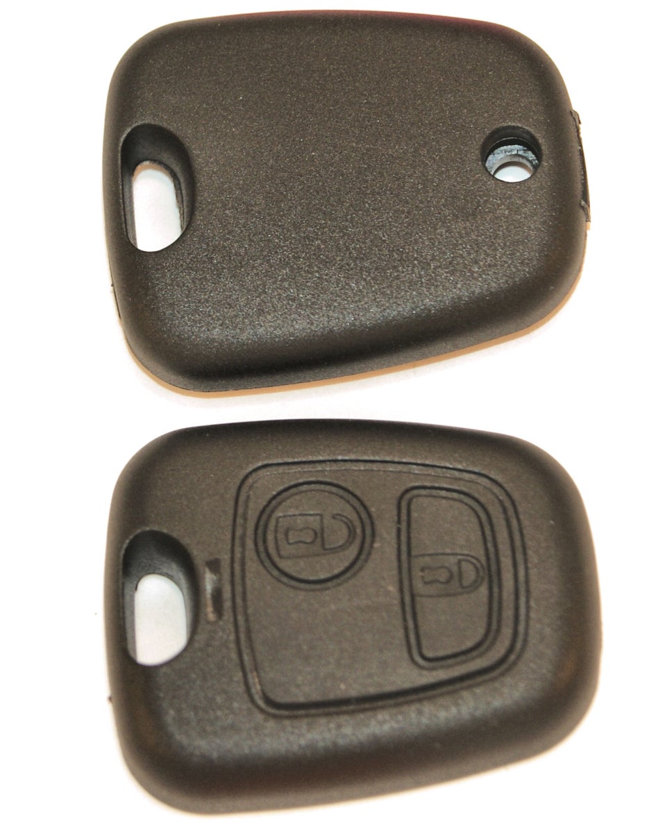 Coque de clé adaptable pour Peugeot 107, Peugeot 207, ou Peugeot 307 Klemax référence: