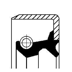 Bague d'étanchéité, différentiel